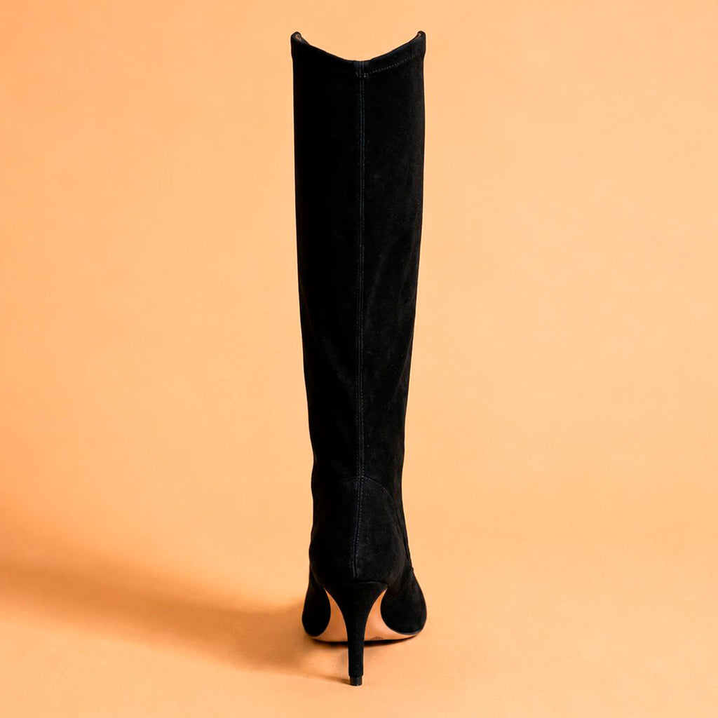 Cazabat Bottes Raven - cuir - noir - Talon : 7.5 cm
