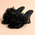 Cazabat Mules Sasha - cuir - noir - Talon : 5 cm
