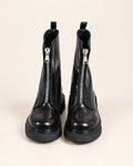 Cazabat Bottines Zipboot - cuir - noir
