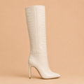 Paris Texas Stiletto Boot Ivoire