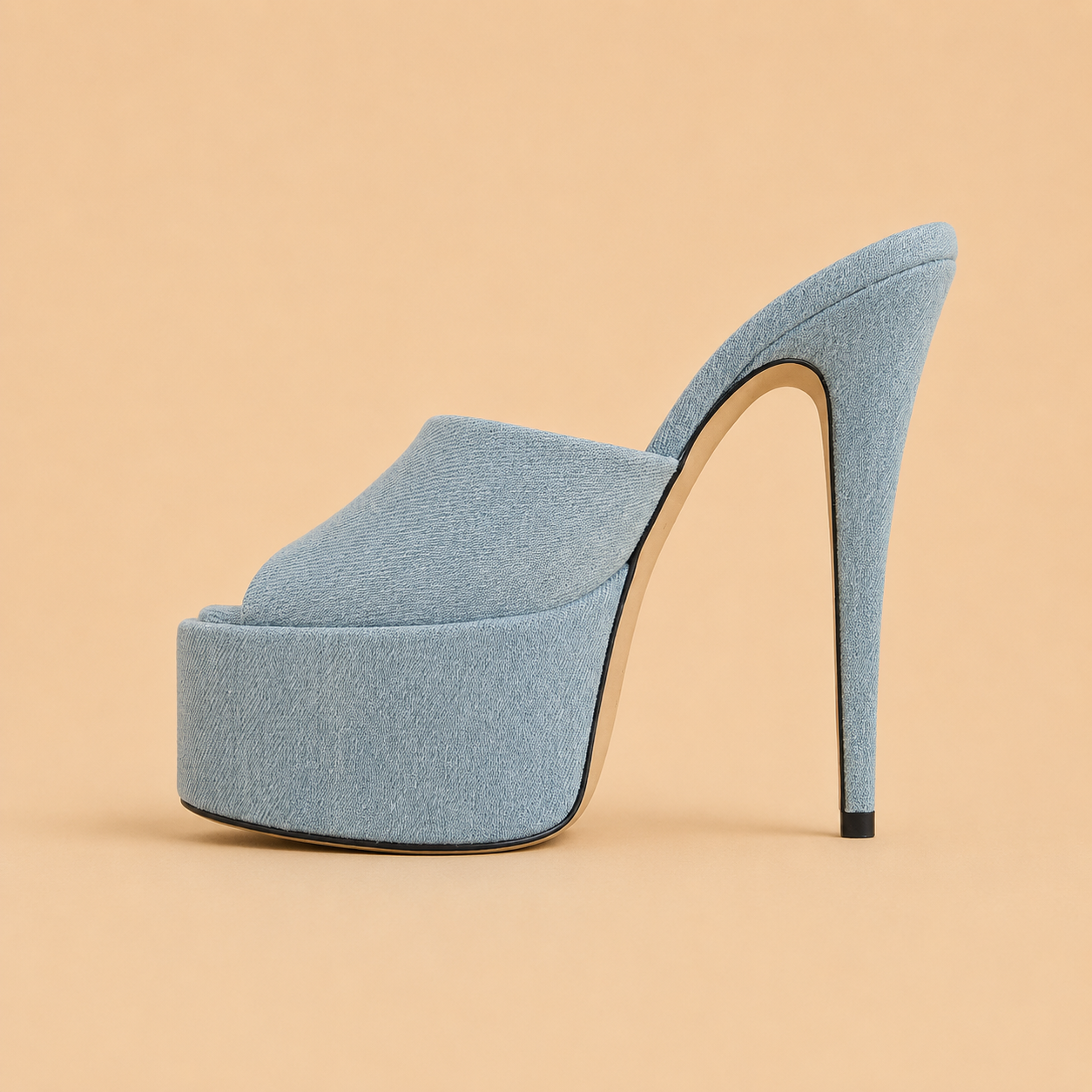 PARIS TEXAS Marina mule Bleu