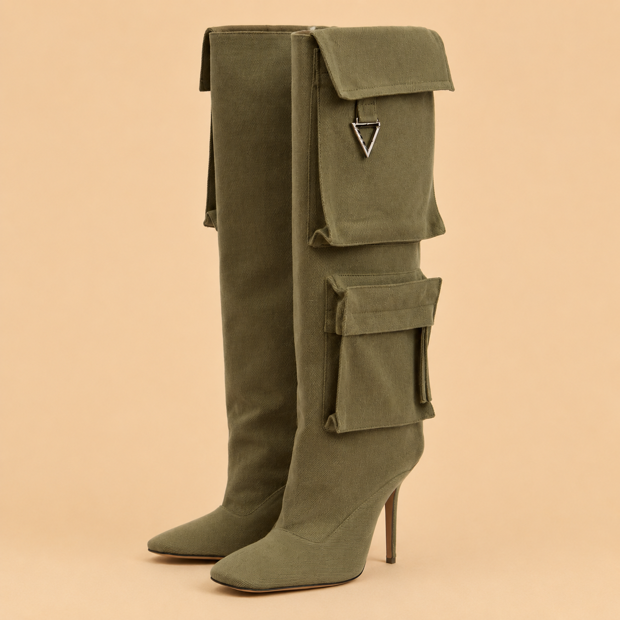 The Attico Bottes Sienna Vert