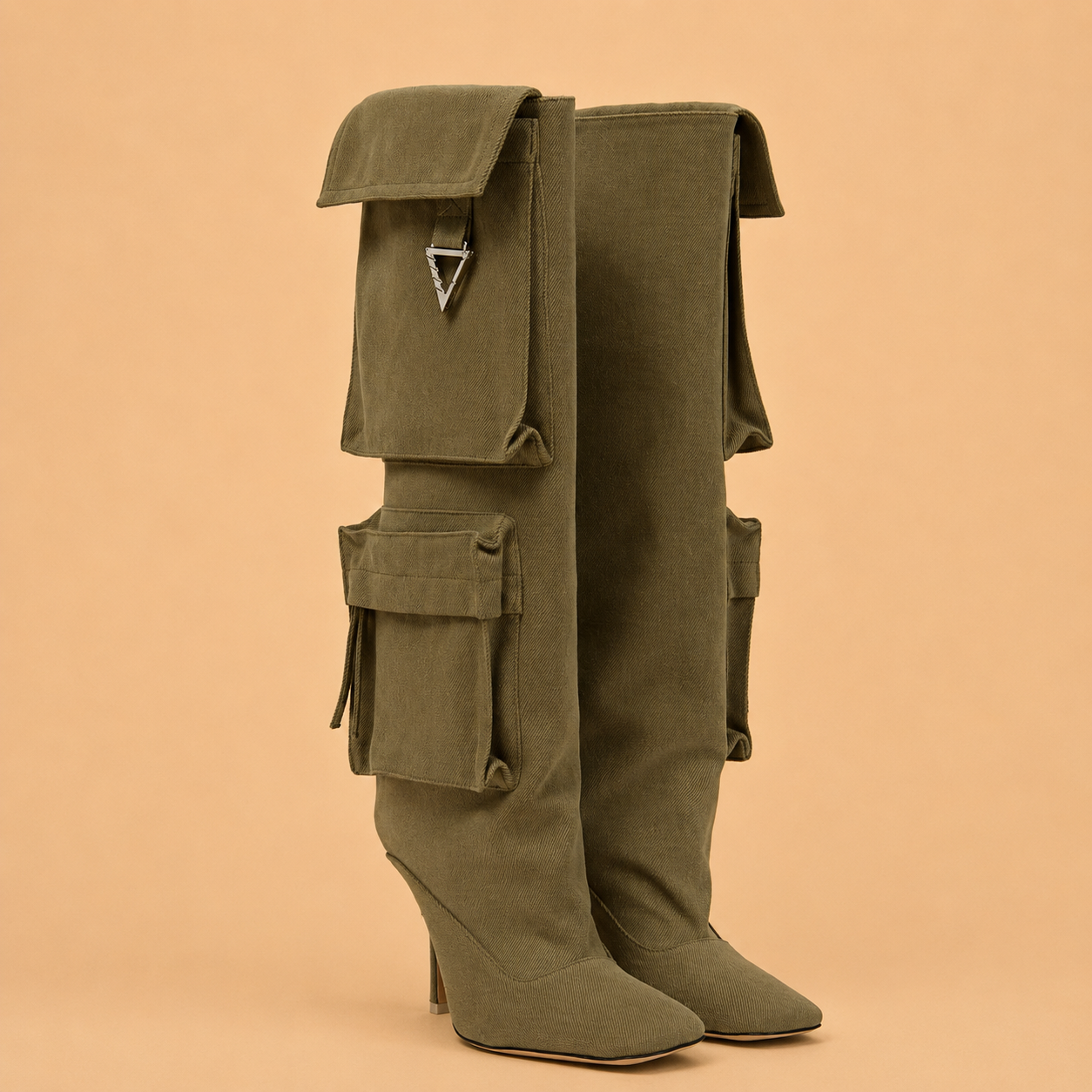 The Attico Bottes Sienna Vert