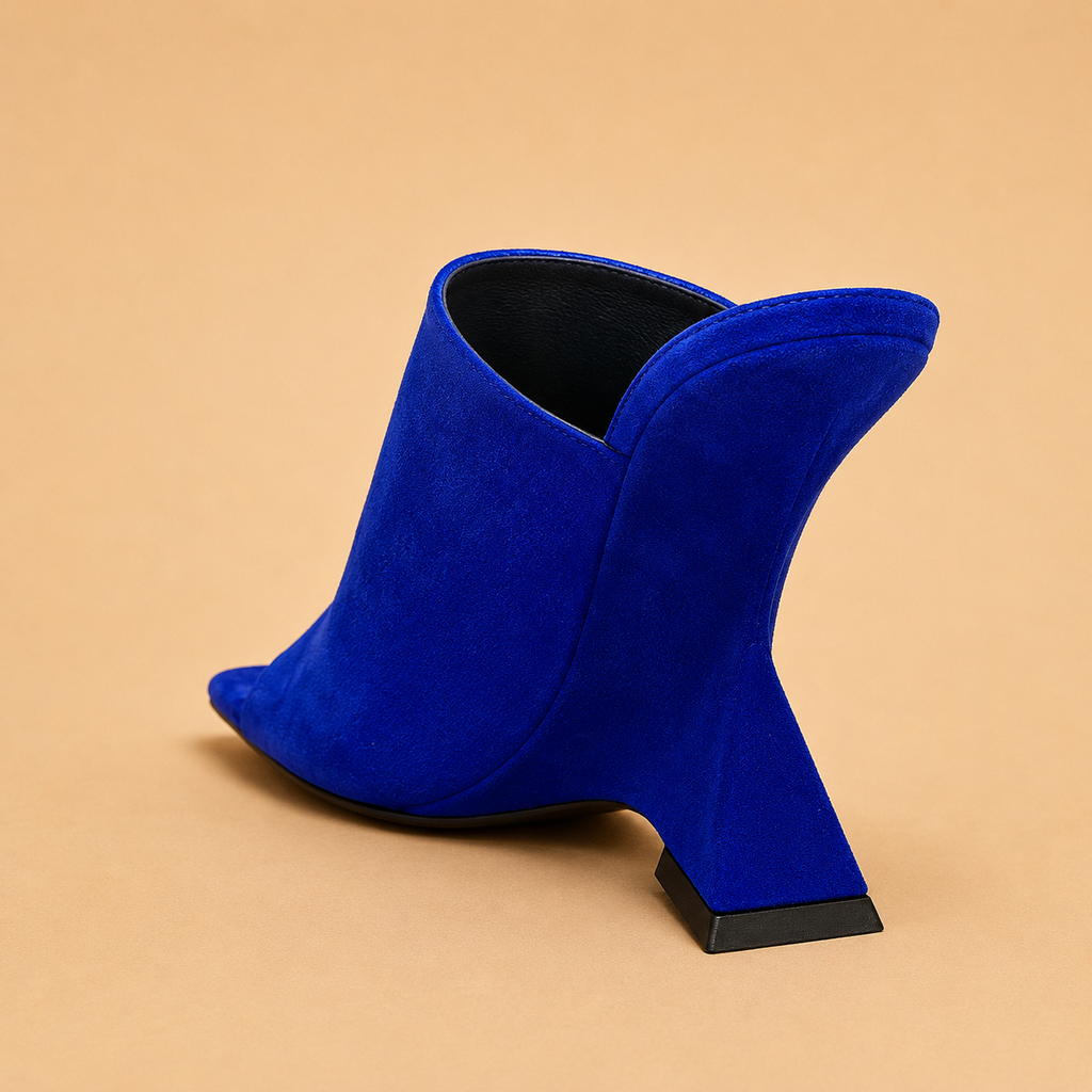 THE ATTICO Cheope mule Cobalt