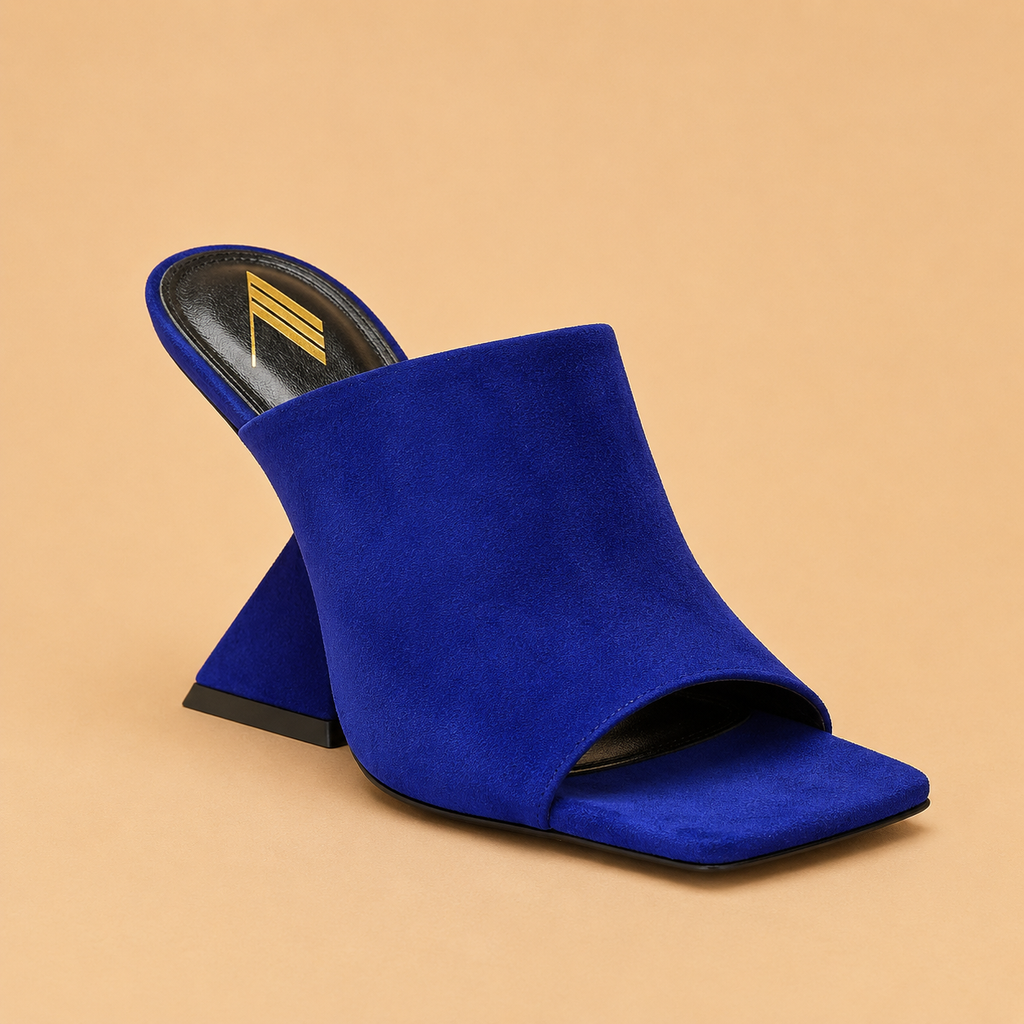 THE ATTICO Cheope mule Cobalt