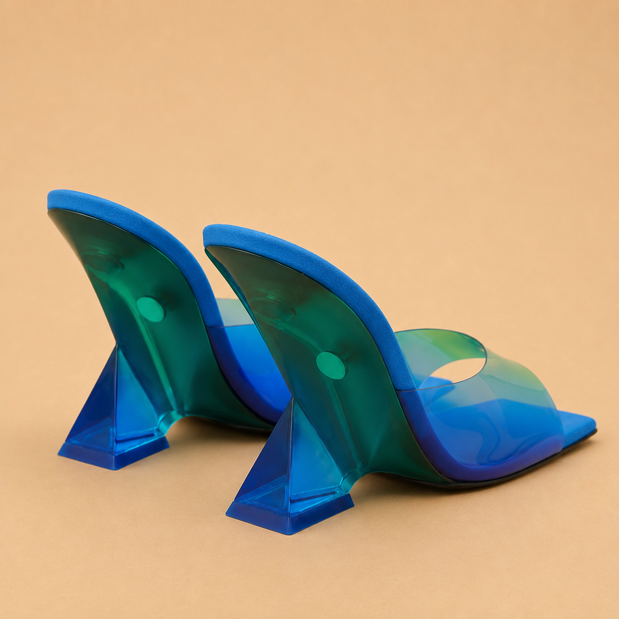 THE ATTICO Cheope mule Plexi