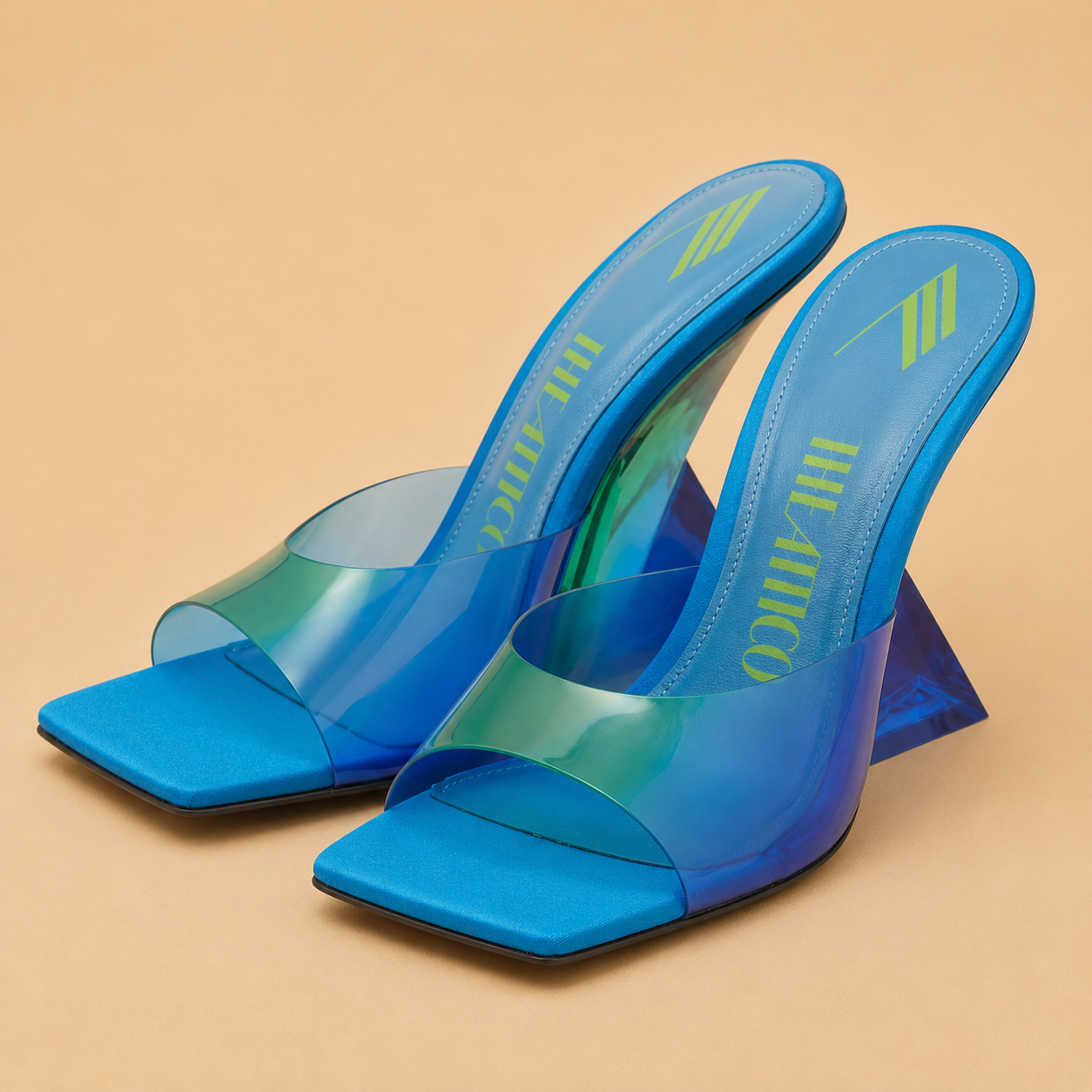 THE ATTICO Cheope mule Plexi