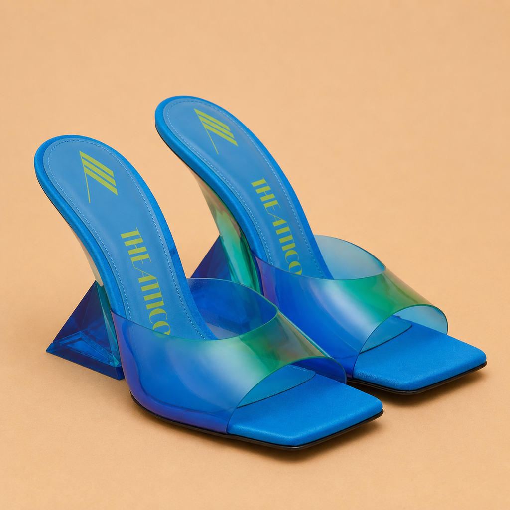 THE ATTICO Cheope mule Plexi