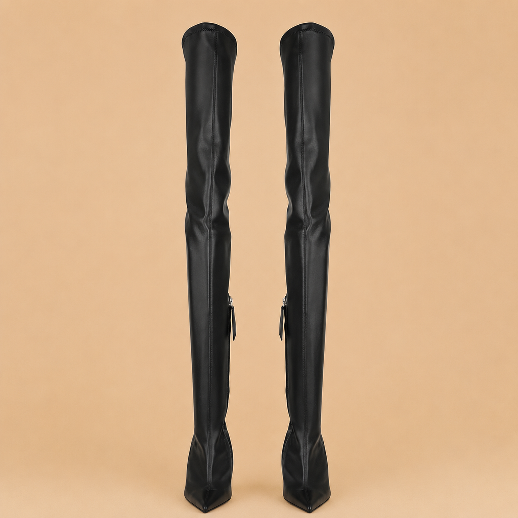 THE ATTICO Cheope Stretch Thigh High
