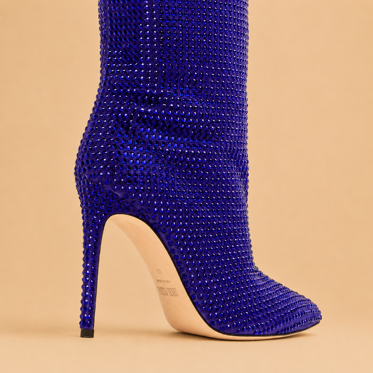PARIS TEXAS Holly Stiletto Boots Violet