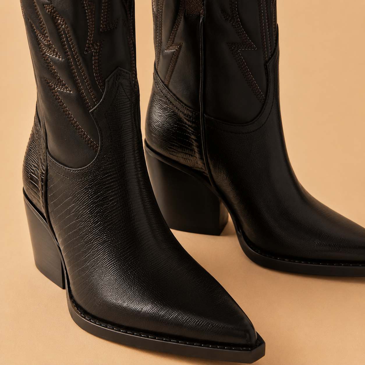 PARIS TEXAS EL DORADO EMBROIDERED BOOT
