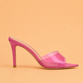 GIANVITO ROSSI Elle Glass Fuschia