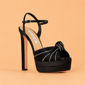AQUAZZURA ATELIER CRYSTAL PLATEAU 130