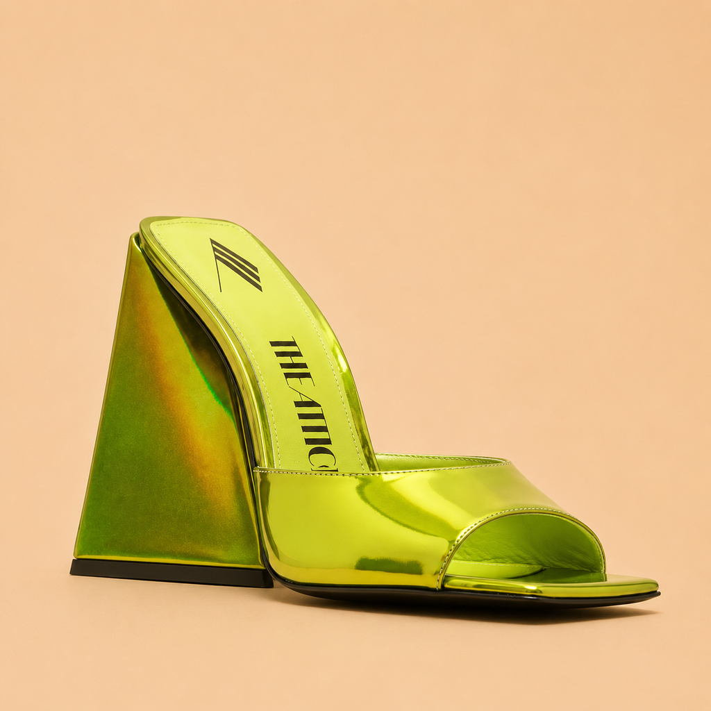 THE ATTICO Devon mule Vert