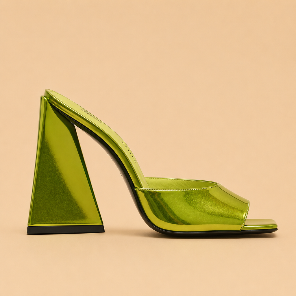 THE ATTICO Devon mule Vert