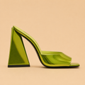 THE ATTICO Devon mule Vert
