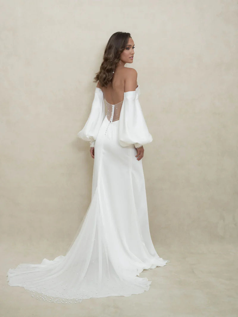 Robe Cérémonie Celine - Blanc
