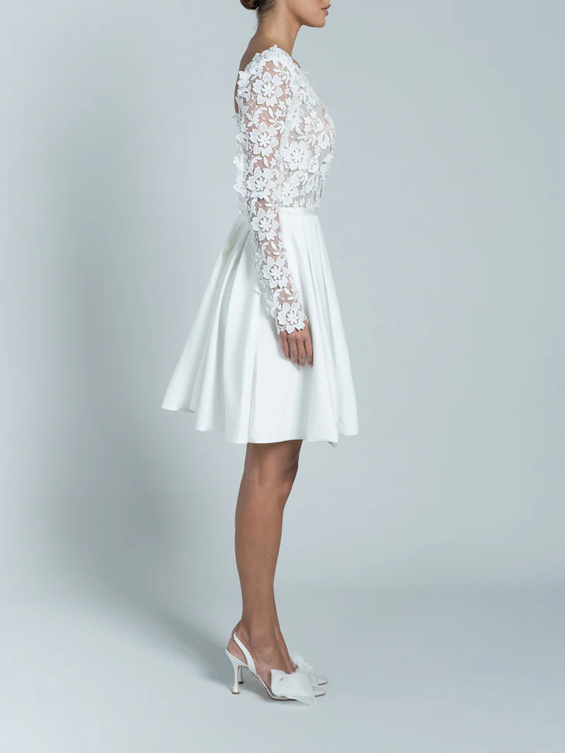 Robe Clover - Blanc