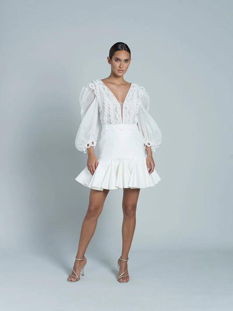 Robe Palma - Blanc