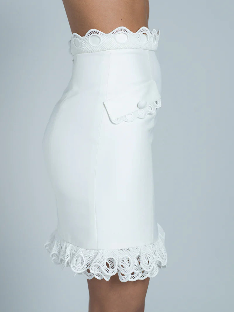 Jupe Java - Blanc