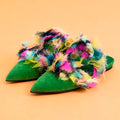 Cazabat Sandales Baba - cuir - vert
