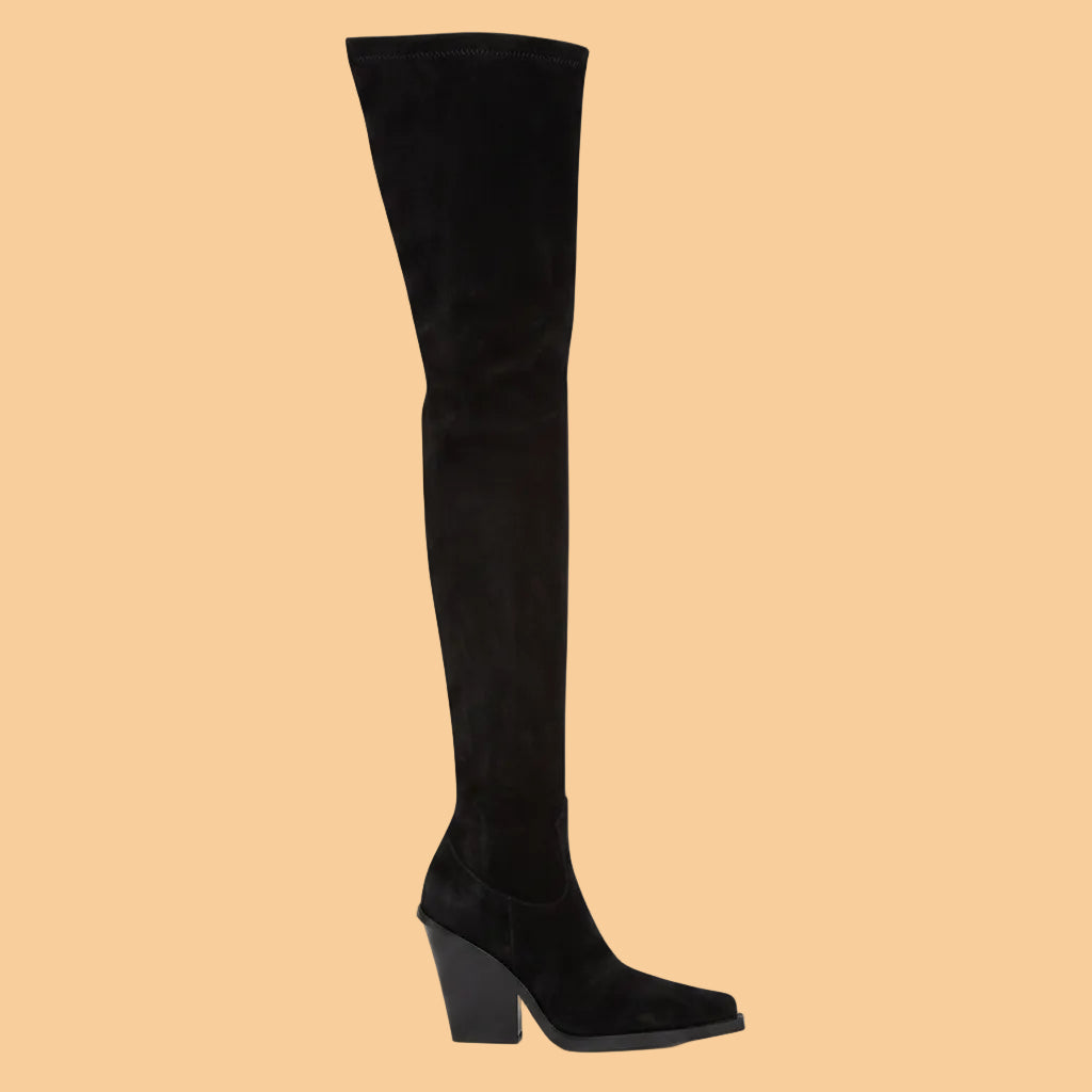 PARIS TEXAS Vegas Over The Knee Boot Stretch